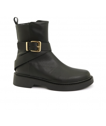 VSI TOBE Hohe Stiefel Corn Buckle Vegane Schuhe Made in Italy