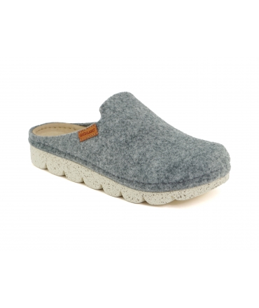 GRUNLAND VEG POFF CI2777 Hausschuhe Frau recycelte vegane Schuhe