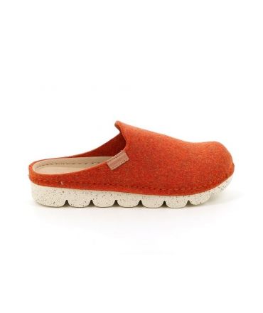 GRUNLAND VEG POFF CI2777 zapatillas confort mujer recicladas naranja