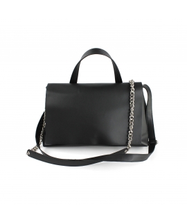 VSI SCILLA Woman handbag Appleskin adjustable shoulder strap vegan button