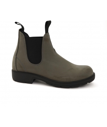 VSI TORIN Grey Beatles Men's Elastic Chelsea Boots Vegan Shoes Made in Italy Eco