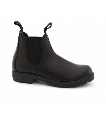 Bottines Chelsea élastiques noires Beatles pour homme VSI TORIN, chaussures véganes fabriquées en Italie et écologiques