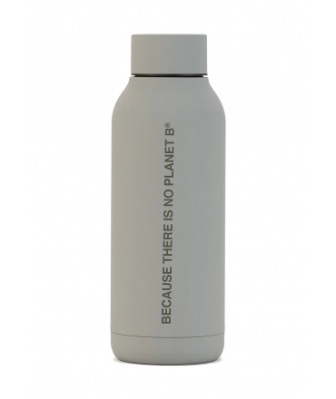 ECOALF Bronson thermal water bottle grey coloured stainless steel cap 510 ml
