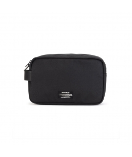 ECOALF Sporthalf Beauty Case negro reciclado Unisex impermeable vegano cremallera