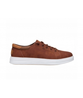 HEY DUDE veganer Winter Paul Pro Classic Cognac Herren Casual Schnürsneaker