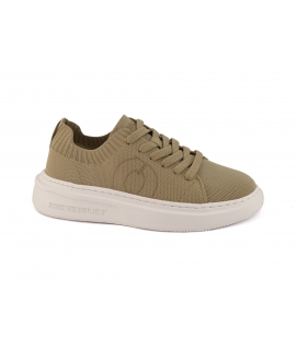 ECOALF Bermuda sneakers a calzino donna vegan beige scarpe vegane estive