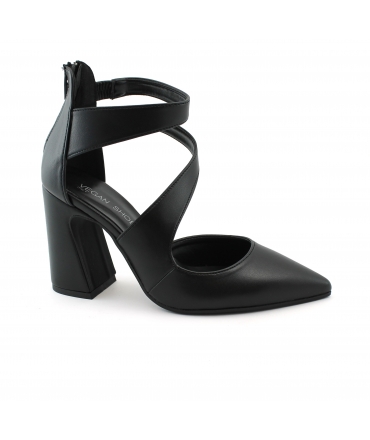 VSI LIRI Damenschuhe Decollet Biopolioli mit Reissverschluss an der Ferse vegane Schuhe Made in Italy