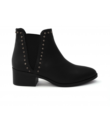 VSI EMI Zapatos de mujer Botines Biopolioli tachuelas elásticas zapatos veganos Made in Italy