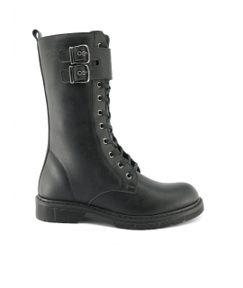 VSI ZOE Amphibious Woman Shoes 8 trous zip lacets boucles chaussures végétaliennes imperméables Made in Italy