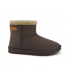 VSI BUCANEVE Chaussures Femme Bottines imperm&eacute;ables en fausse fourrure Chaussures vegan