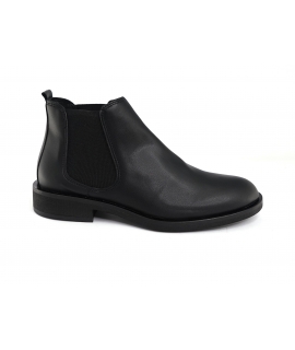 VSI CEREA Beatles vegan negro mujer zapatos veganos impermeables el&aacute;sticos Made in Italy