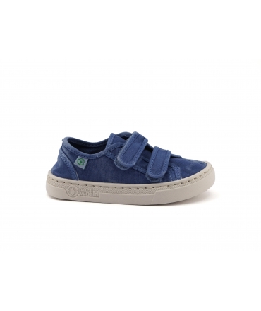 NATURAL WORLD Scarpe Unisex Sneakers Cotone Bio strappi vegan shoes