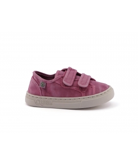 NATURAL WORLD Scarpe Bambina Sneakers Cotone Bio strappi vegan shoes