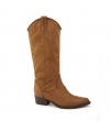 VSI CANYON texano vegan marrone chiaro ricamo scarpe vegane Made in Italy