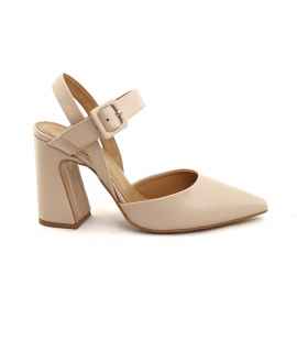 VSI VEA Chaussures femme Chaussures d&eacute;collet&eacute;es &agrave; talon boucle vegan Fabriqu&eacute; en Italie