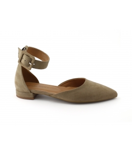 VSI JUNE Chaussures pour femmes Ballerines bout pointu sangle vegan Fabriqué en Italie