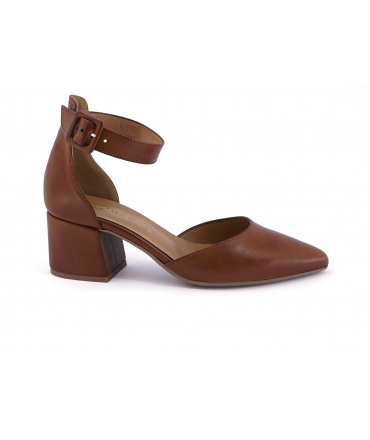 VSI APRIL Chaussures Femme Sandales à talon orteil bride boucle chaussures vegan Made in Italy