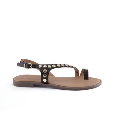 VSI PETRA Chaussures pour femmes Tongs sandales clous à bride boucle chaussures vegan Fabriquées en Italie