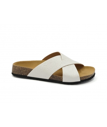 VSI FIFI Chaussures pour femmes Pantoufles ananas chaussures végétaliennes croisées Fabriquées en Italie