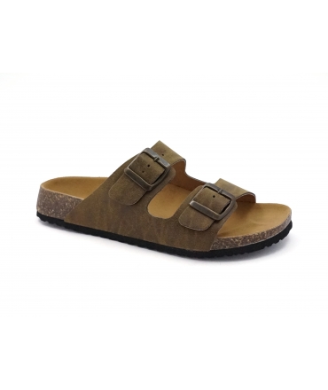 VSI GIAMI Zapatos de mujer Pantuflas zapatos veganos hebillas Made in Italy