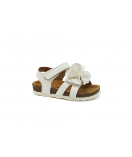 VSI ROSI Zapatos para ni&ntilde;a Sandalias flor rasgada zapatos veganos Made in Italy
