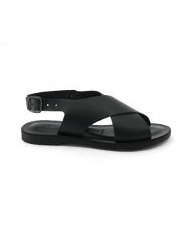 VSI TIANA Shoes Femme Sandales &agrave; double bande cross chaussures vegan Made in Italy