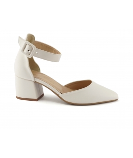 VSI APRIL Zapatos Mujer Sandalias de tac&oacute;n correa de dedo del pie zapatos veganos con hebilla Made in Italy