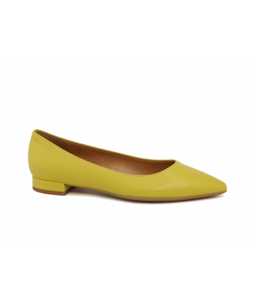 VSI VAILA Ballerines véganes chaussures véganes à bout vert Made in Italy