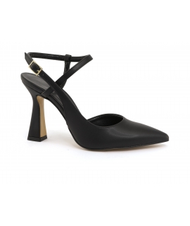VSI NEREA Decollet corn black sandals tac&oacute;n de carrete cerrado zapatos veganos Made in Italy