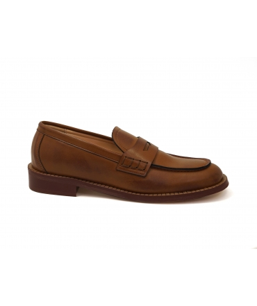 VSI TELVA Brown vegan loafers college vegan shoes Made in Italy