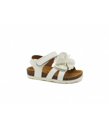 VSI ROSI Zapatos para niña Sandalias flor rasgada zapatos veganos Made in Italy
