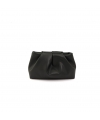 VSI ILLY Pochette nera vegan borsetta mais tracolla regolabile Made in Italy