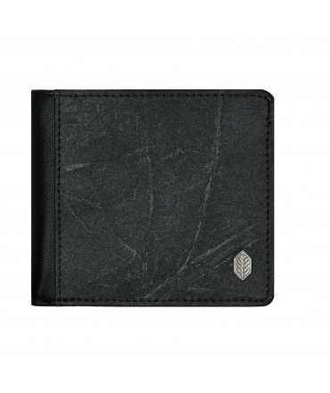 Portefeuille pour homme porte-monnaie feuilles végétaliennes imperméables