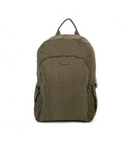 SATIVA Unisex backpack hemp holder adjustable padded shoulder straps zip closure vegan pockets