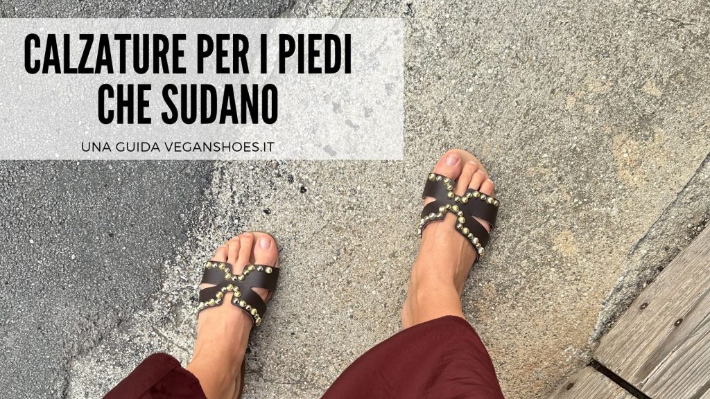 ciabattine vegan con sottopiede in mais antisudore e testo - calzature per piedi che sudano, una guida veganshoes