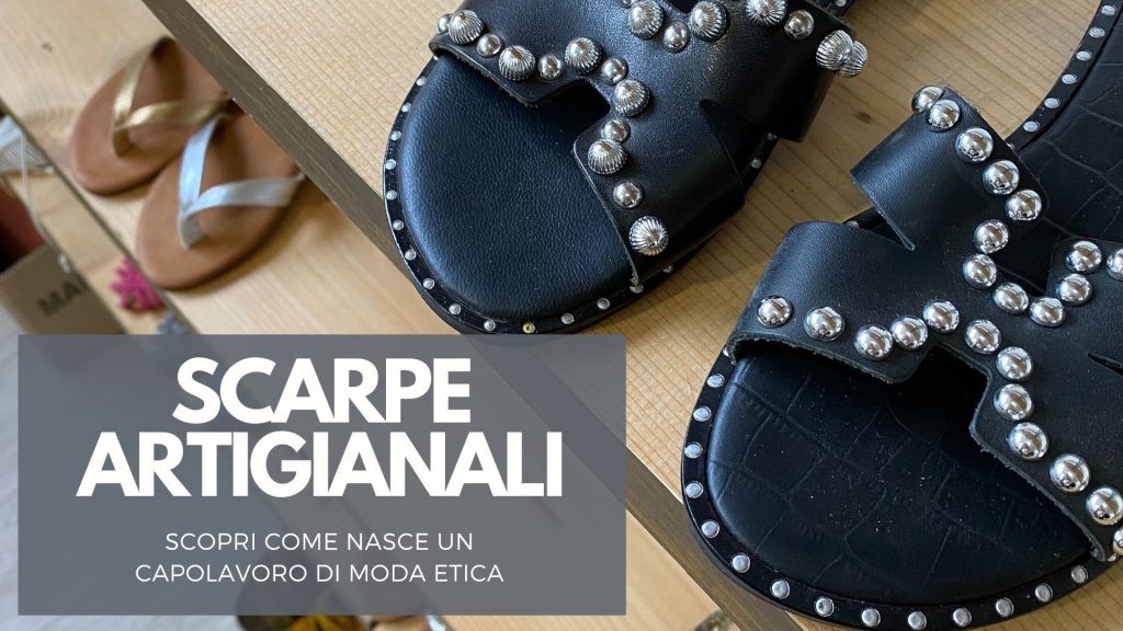 Copertina articolo - scarpe sullo scaffale - scarpe artigianali, scopri come nasce un capolavoro di moda etica
