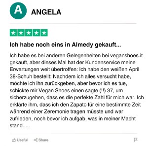 VEGANSHOES-IT - DIE BEWERTUNG UNSERER KUNDEN